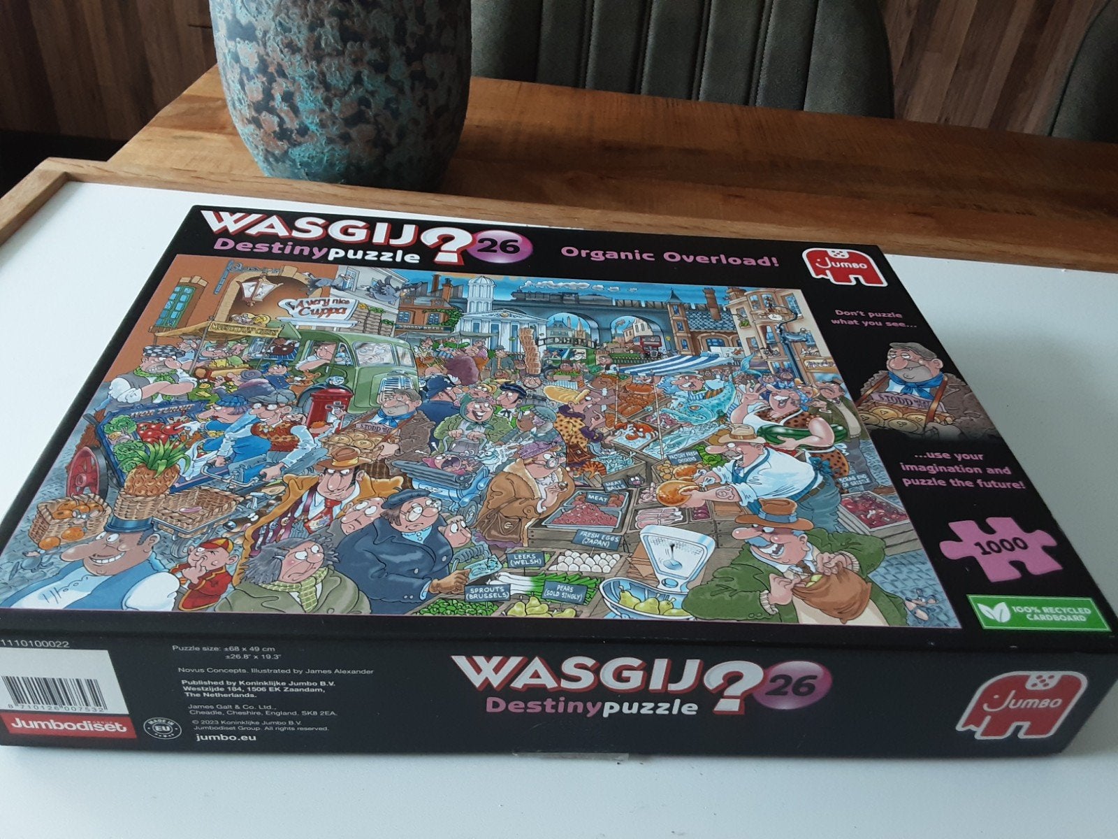 te koop of ruilen wasgij destiny nr 26, Ophalen, 500 t/m 1500 stukjes, Zo goed als nieuw, Legpuzzel