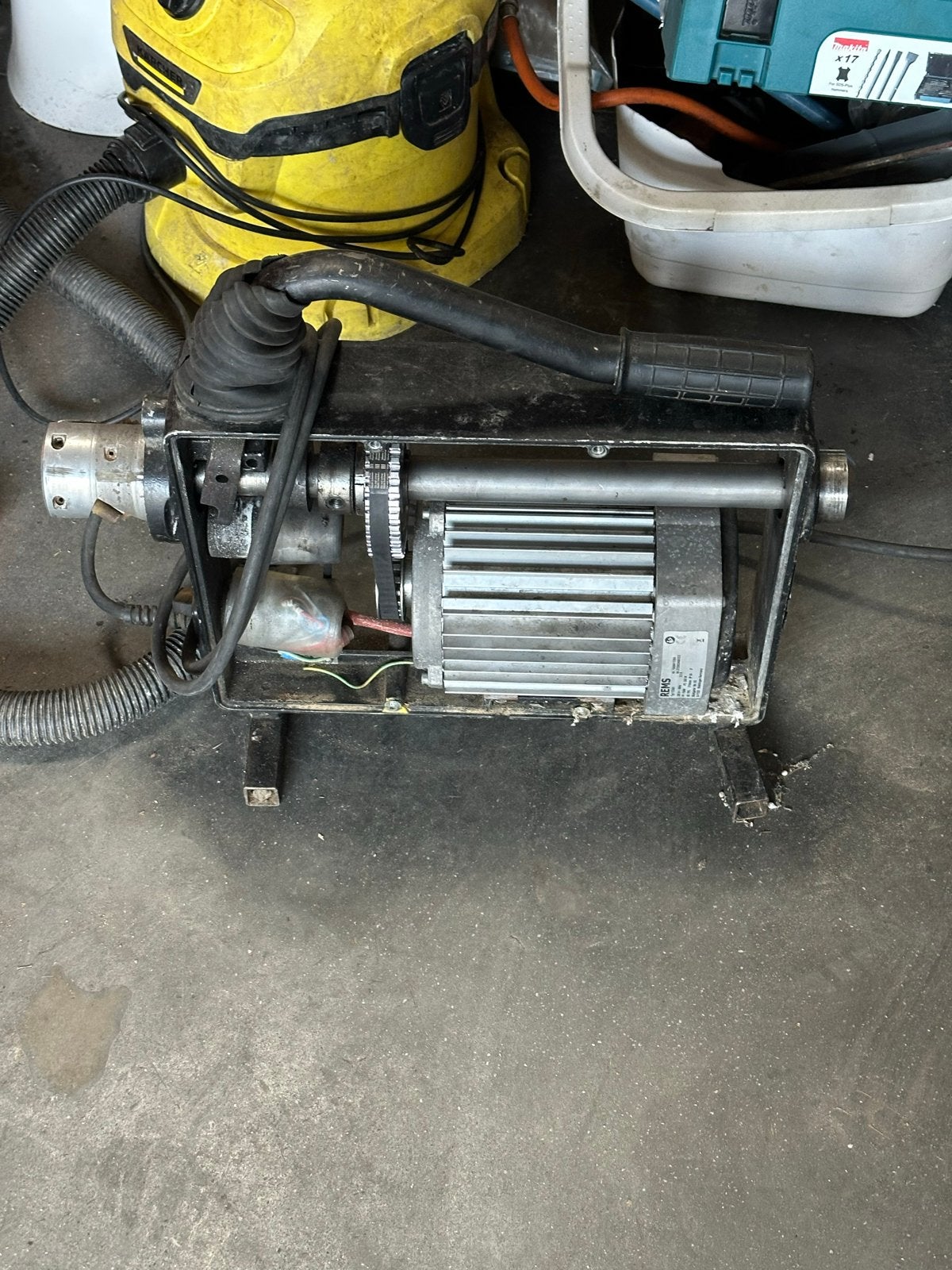 Rems Cobra voor onderdelen - motor werkt nog, Doe-het-zelf en Verbouw, Ophalen of Verzenden, Gebruikt