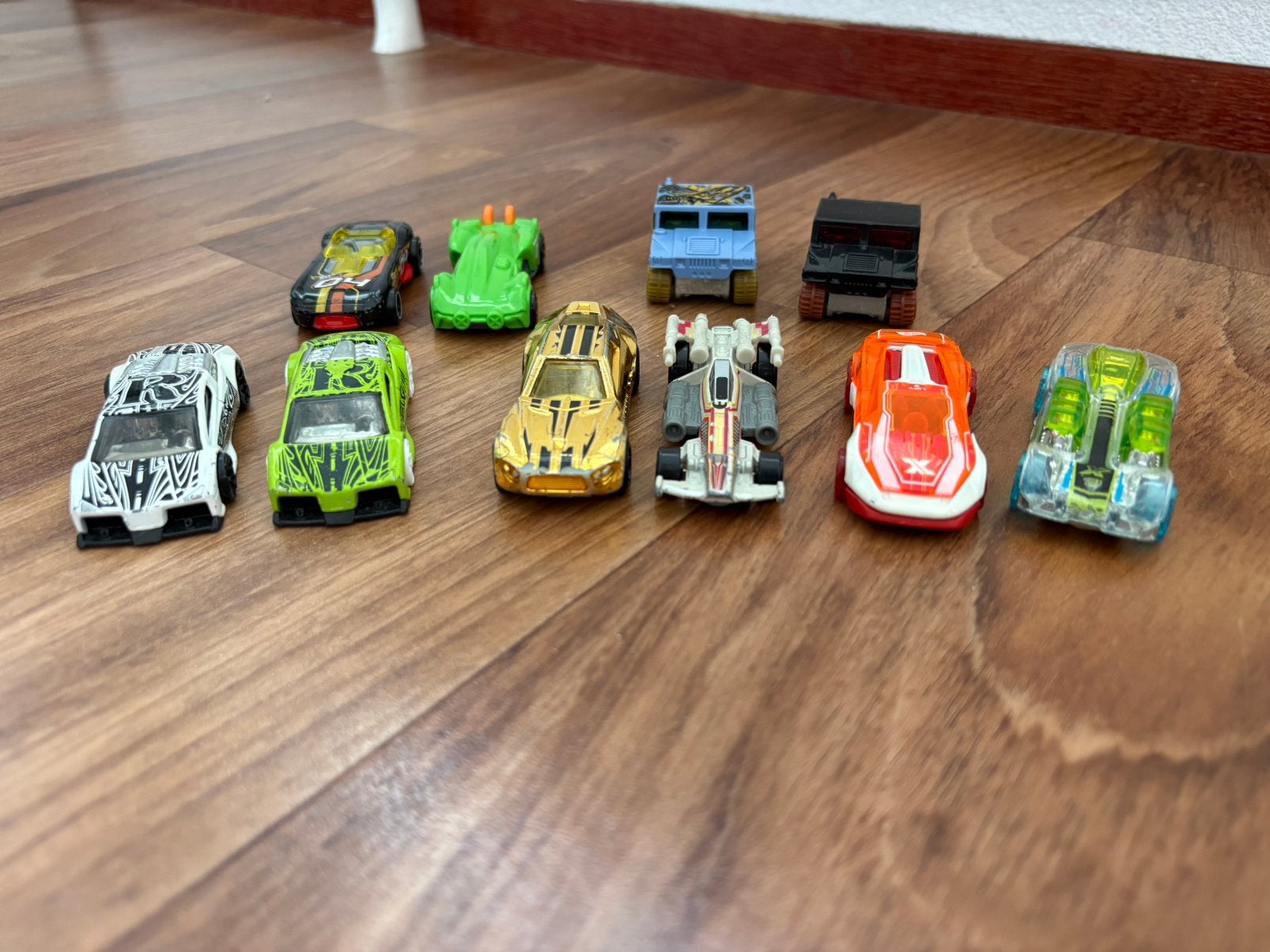 Hotwheels set 10 auto’s, Ophalen of Verzenden, Gebruikt