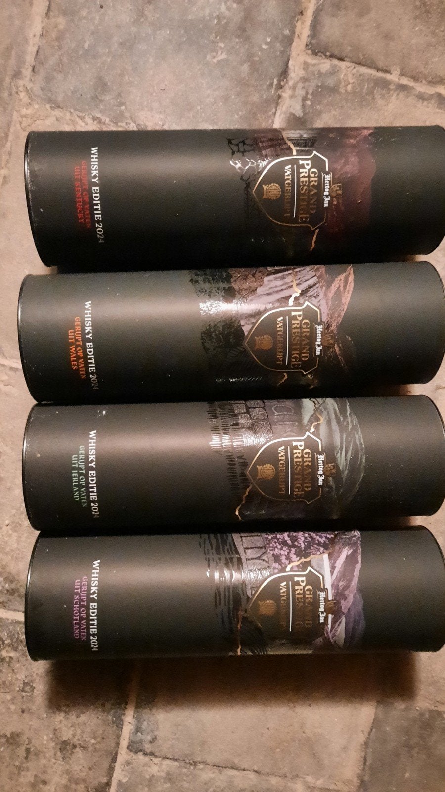 Lege Hertog Jan Grand Prestige Whisky Editie 2024 (4 flessen, Ophalen, Nieuw
