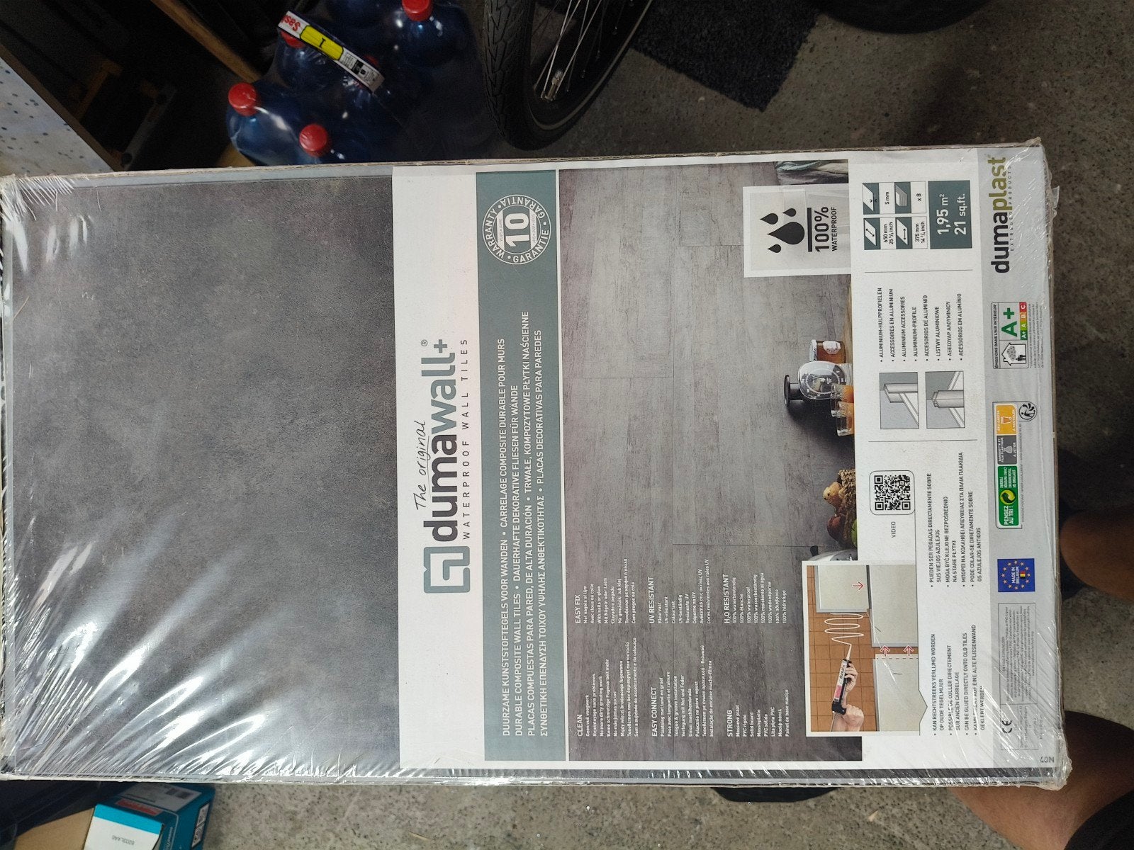 Dumawall PVC Tegels Mystique (1 pak + reststukjes), Ophalen of Verzenden