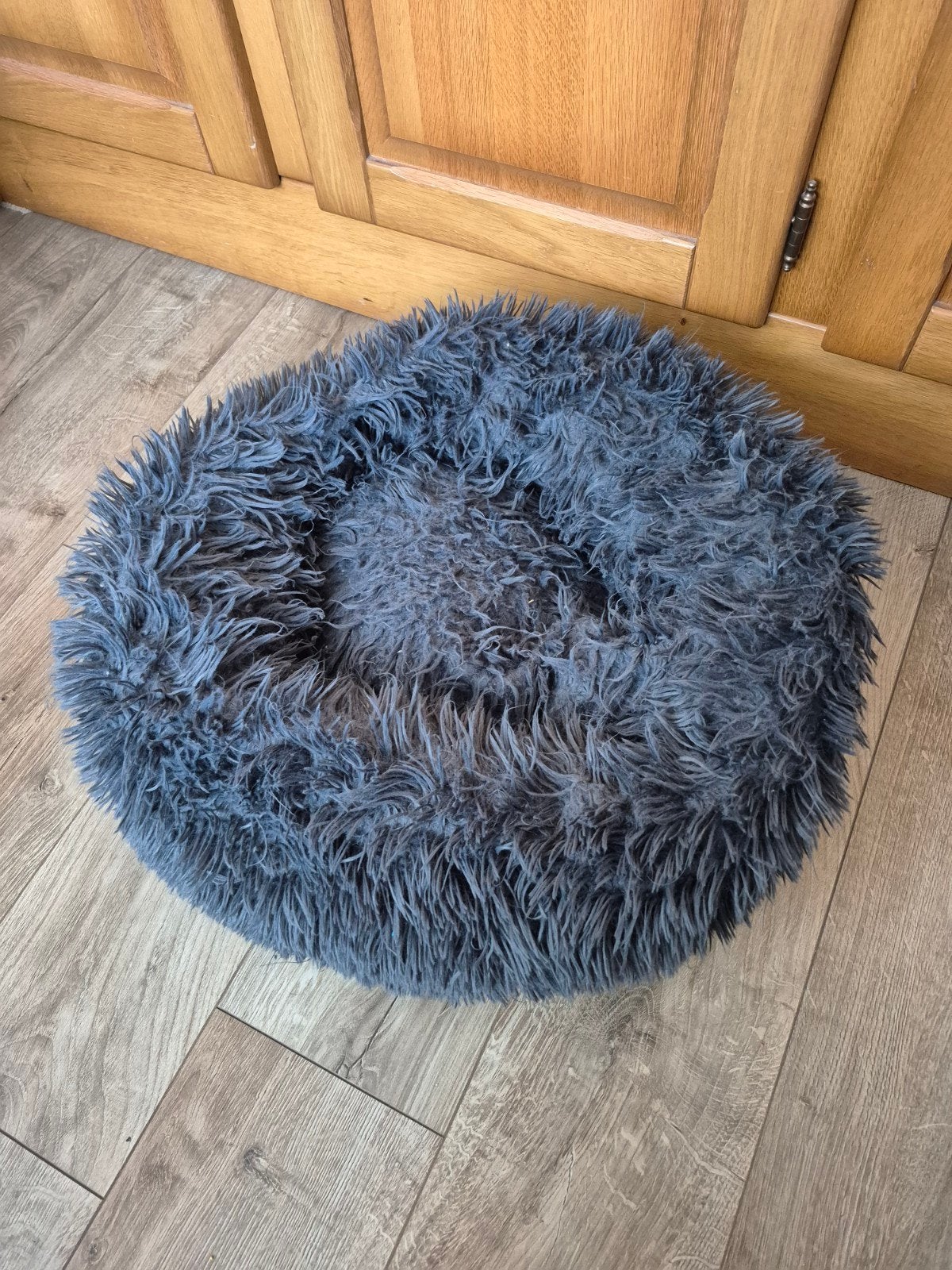 fluffy hondenmand, Ophalen, Gebruikt, Pluche