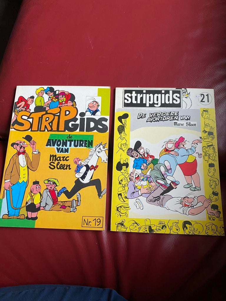 2 stripgidsen  de avonturen van marc sleen, Meerdere stripboeken, Ophalen of Verzenden, Zo goed als nieuw