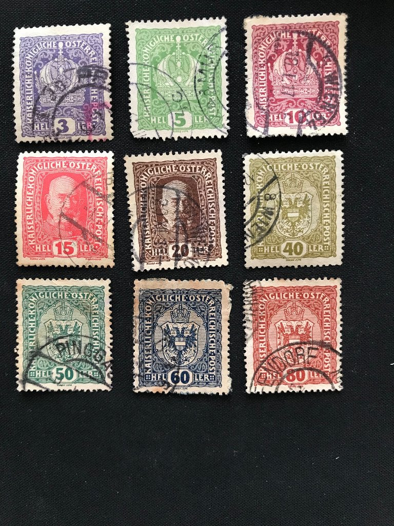 postzegels Oostenrijk serie, Ophalen of Verzenden