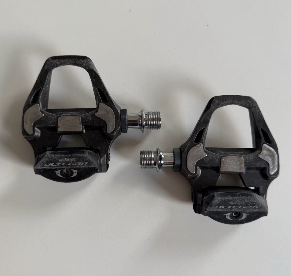Pedalen Shimano PD- R8000 ULTEGRA SPD-SL - 2.000 km gereden, Shimano Ultegra, Ophalen of Verzenden, Zo goed als nieuw, Racefiets