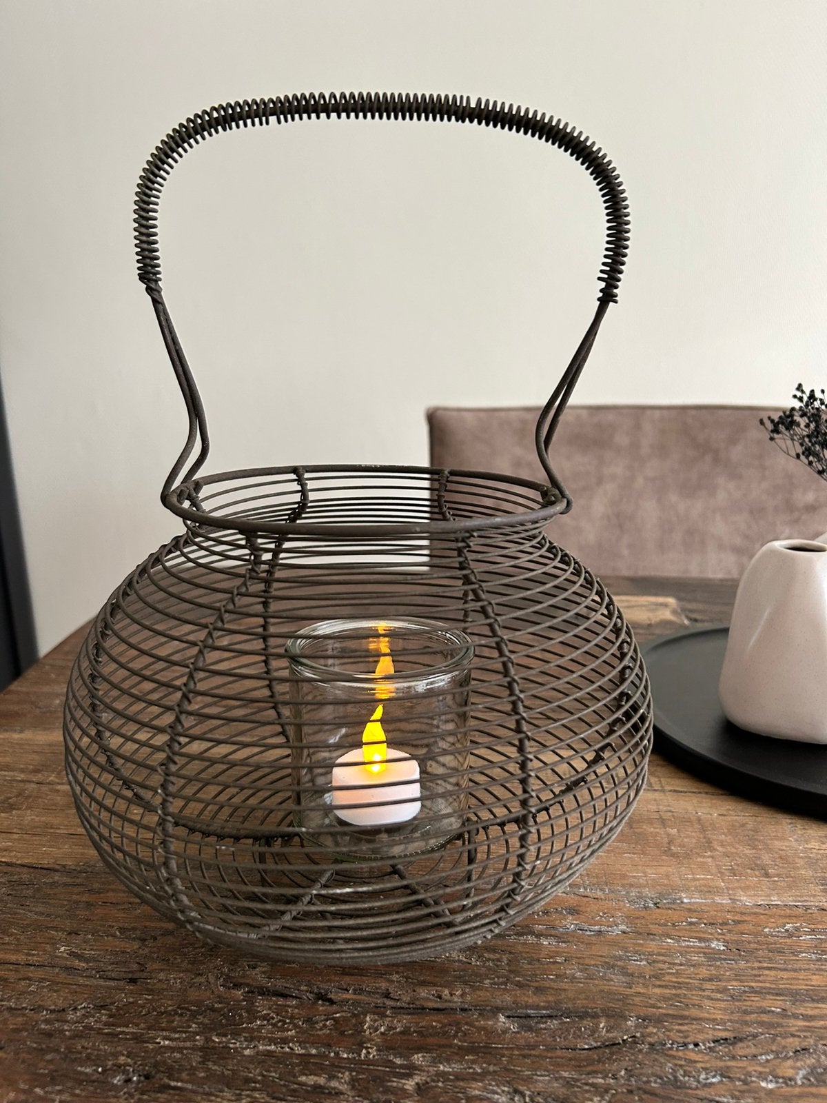 LEUKE OUDE EIERMAND INCL. GLAS VOOR KAARS …, Ophalen of Verzenden