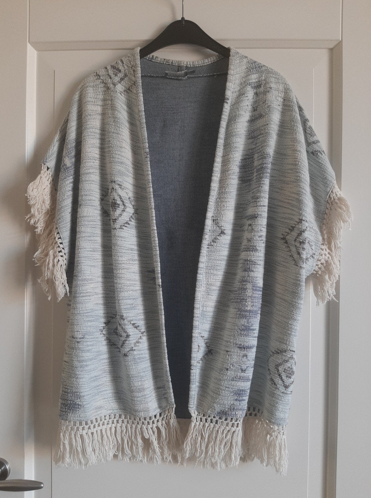 Geisha bohemian/Ibiza vest maat XL/42, Geisha, Blauw, Maat 42/44 (L), Ophalen of Verzenden