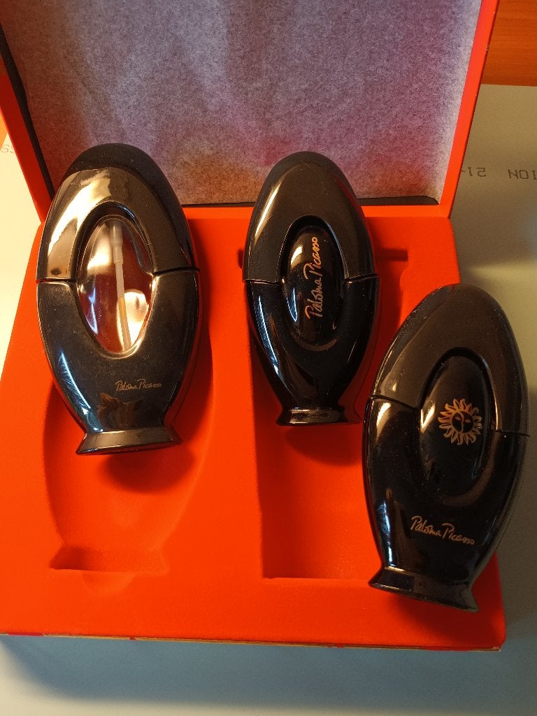 3 Vintage flessen Paloma Picasso Eau de Parfum, Ophalen of Verzenden, Gebruikt, Parfumfles