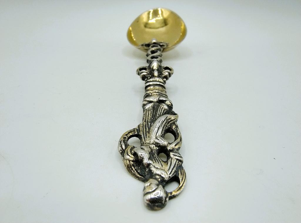 Zilveren gelegenheidslepel, B. Feenstra, Makkum, 1801, Antiek en Kunst, Verzenden, Zilver