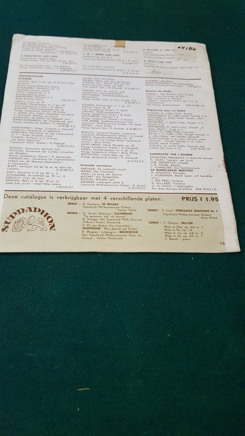 single , f chopin, supraphon, Ophalen of Verzenden