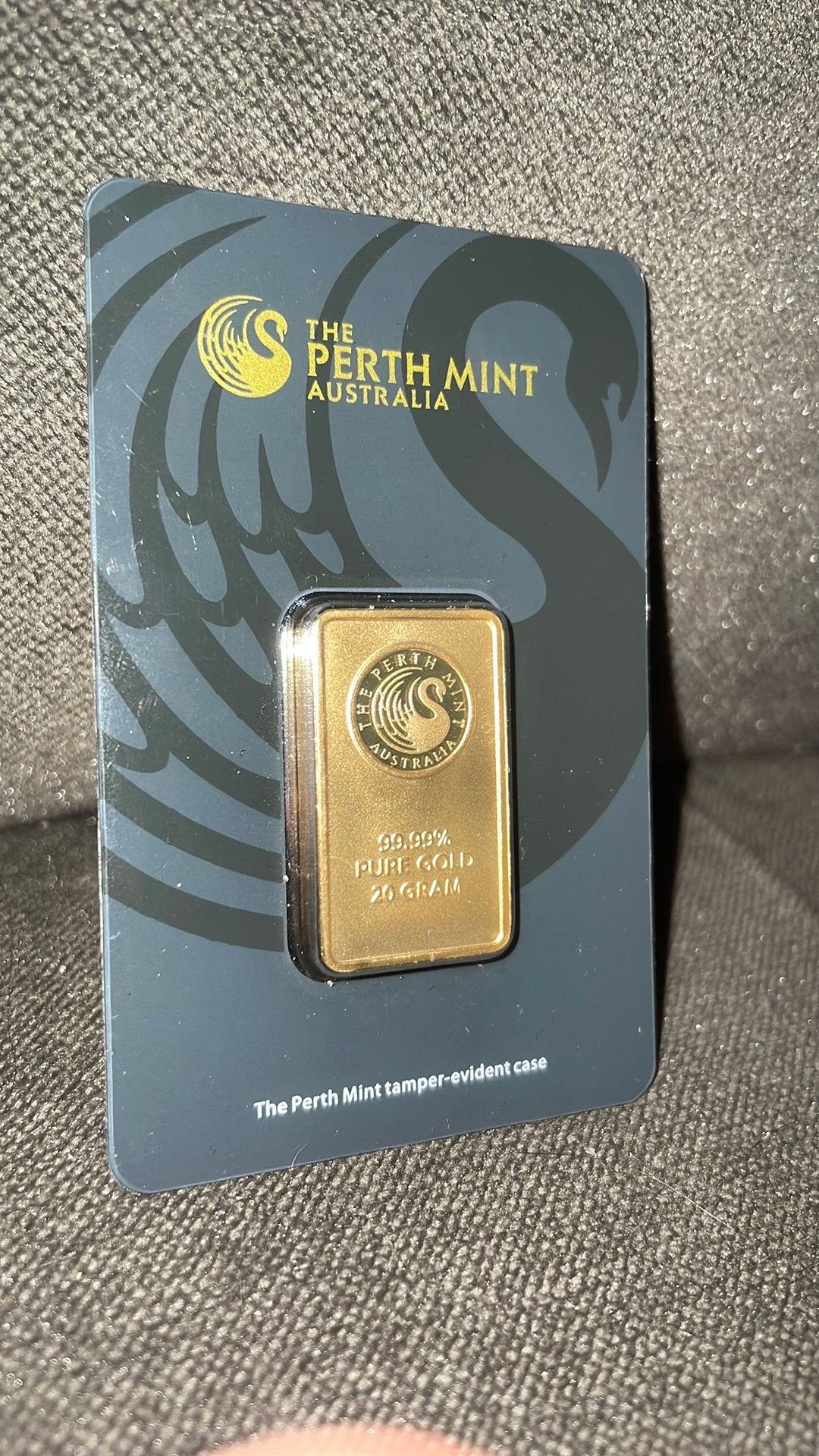20 Gram GoudBaar the perth mint, Ophalen of Verzenden, Goud