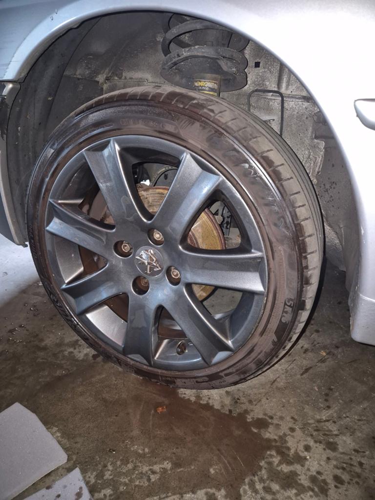 Peugeot velgen 4x108 195/45R16 naaf 65,1mm, Gebruikt, Peugeot, Peugeot, Ophalen
