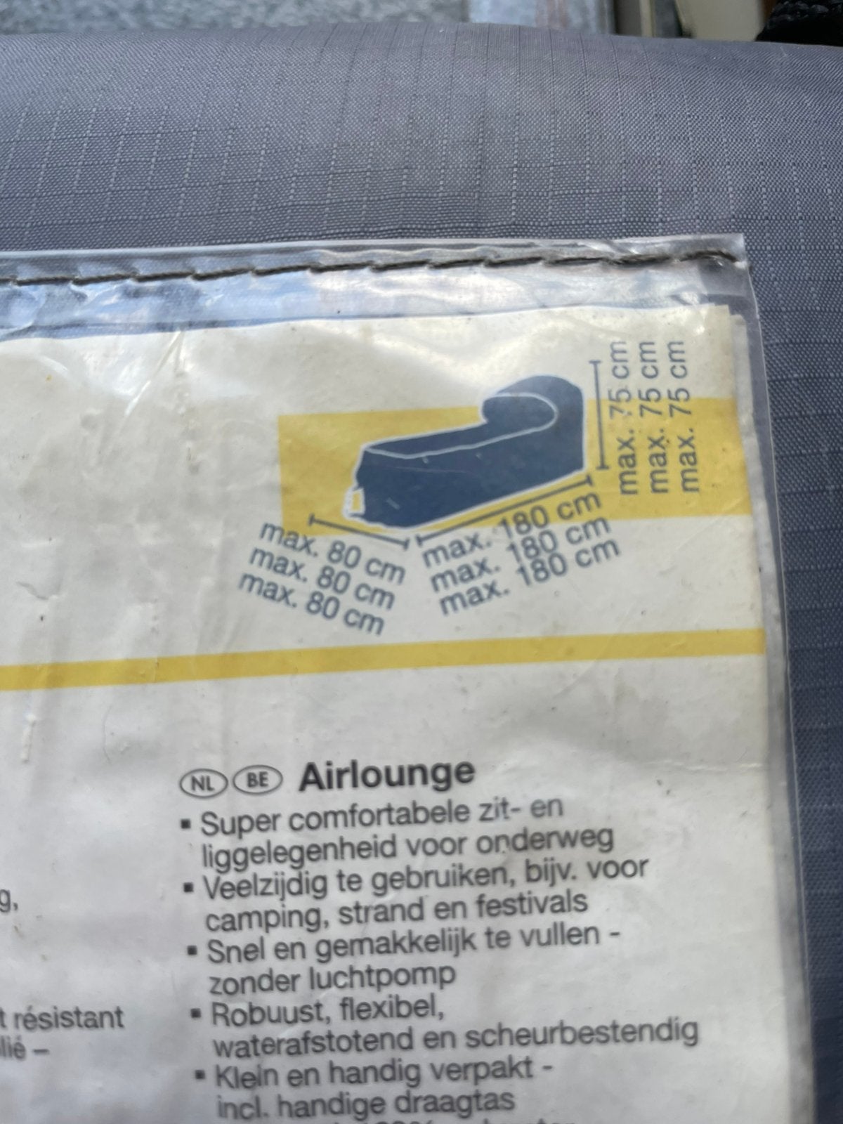 zit en lig gelegenheid, Ophalen of Verzenden