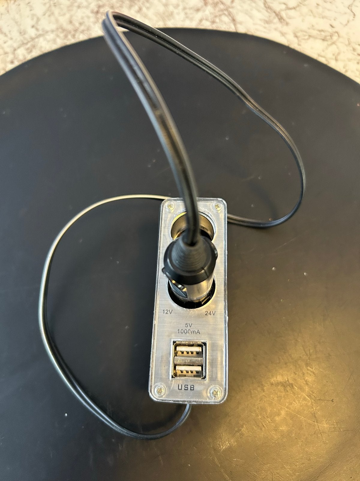 Auto sigarettenaansteker splitter met 2 USB-poorten, Ophalen of Verzenden, Gebruikt