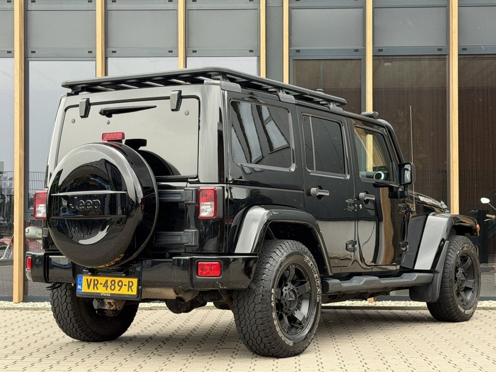 Jeep Wrangler 2.8 CRD Rubicon | Grijs kenteken | Led | Navi, Auto's, Jeep, Gebruikt, Zwart, Bedrijf, Diesel