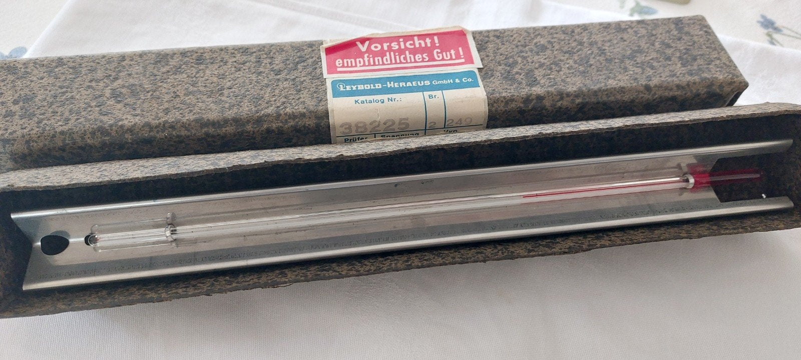 Laboratoriumthermometer Leybold-Heraeus Gmbh & Co., vintage, Ophalen of Verzenden