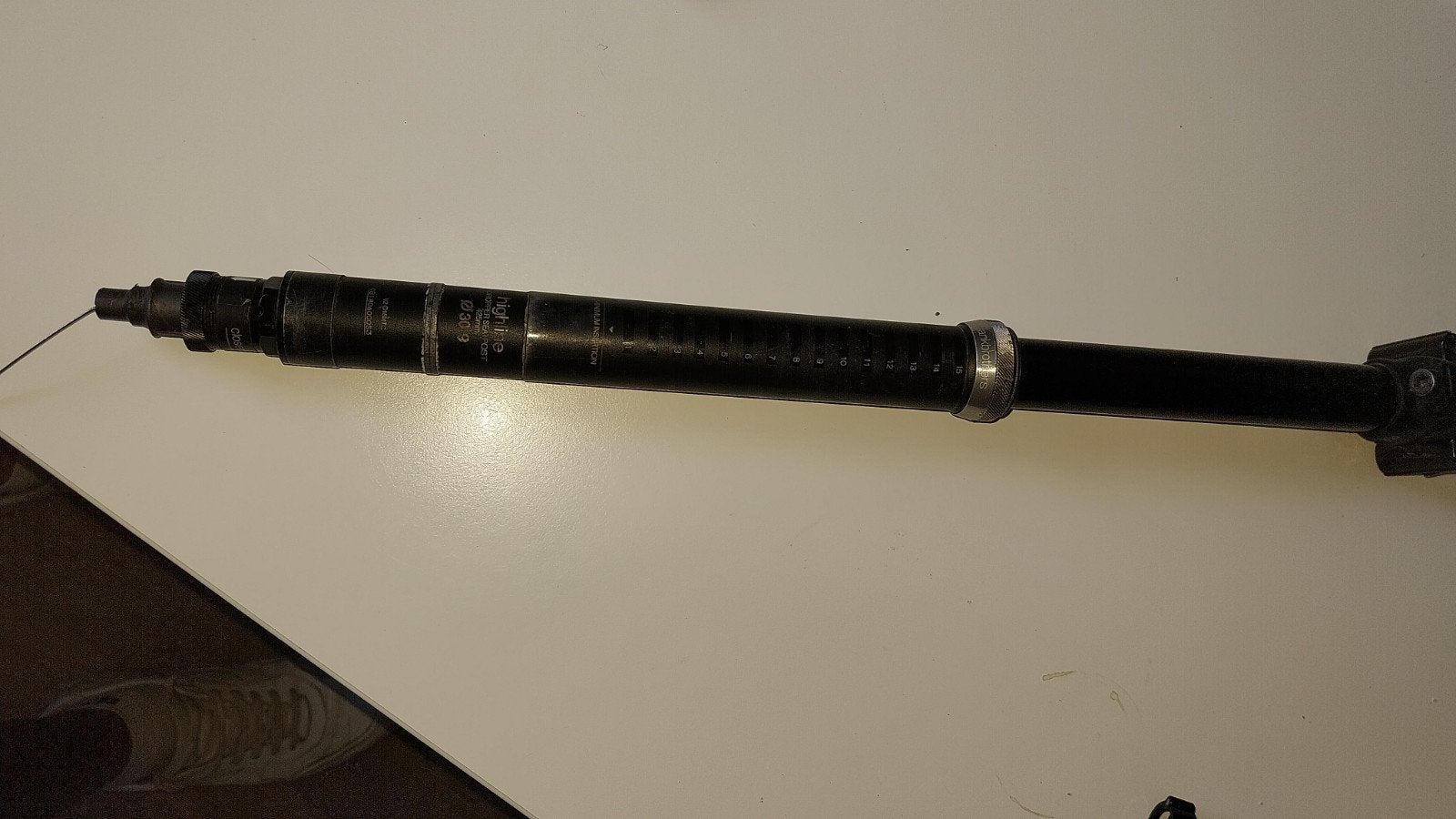 Crankbrothers Highline Dropper Post (30.9 mm)met afstandsbed, Fietsen en Brommers, Fietsonderdelen, Gebruikt, Ophalen of Verzenden