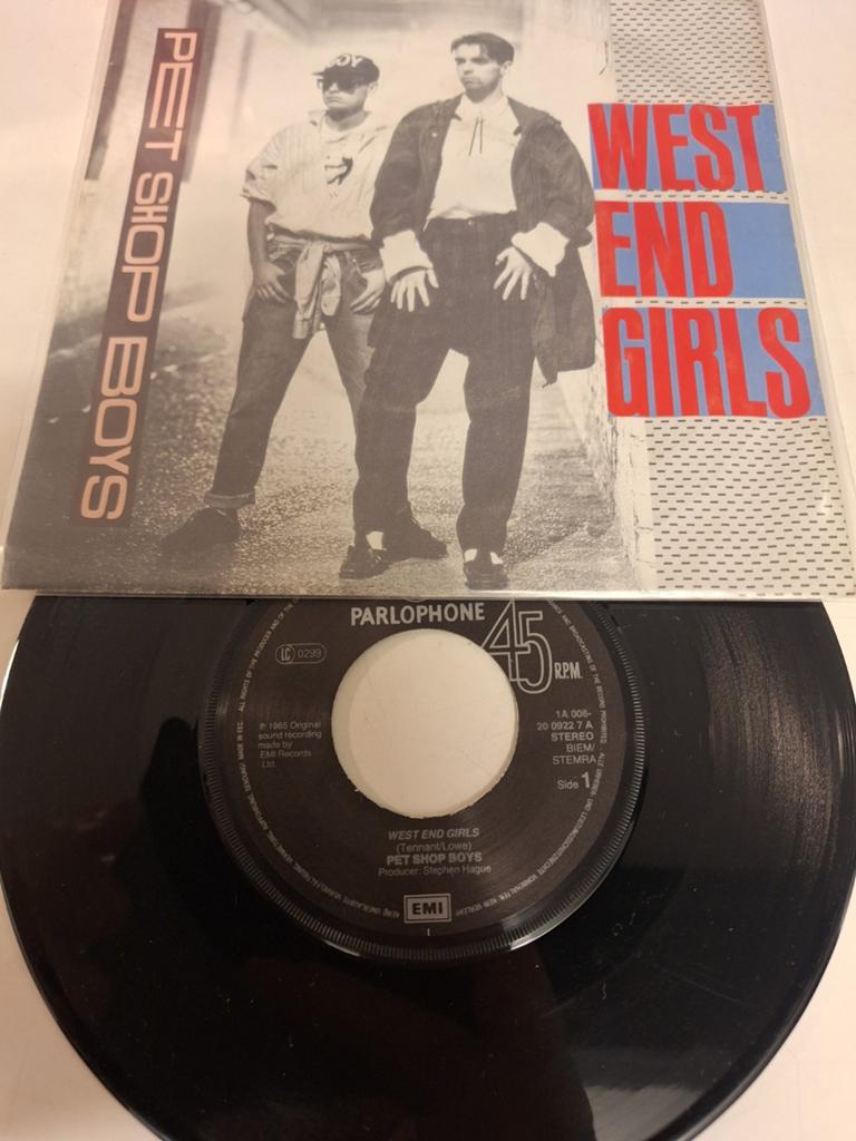 Pet Shop Boys - West End Girls, 1985., Fotohoes, Verzenden, 1980 - 1989, 7 inch