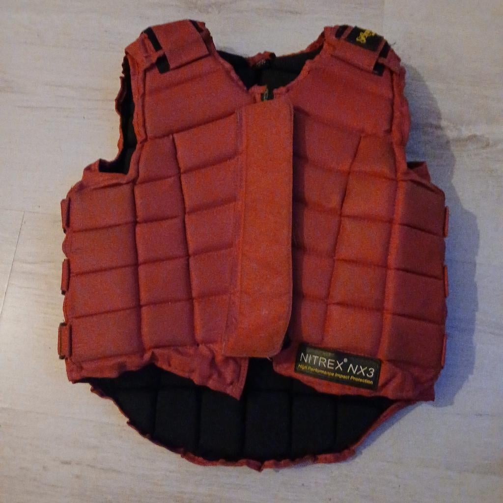 Bodyprotector, paardrijschoenen, chaps., Dieren en Toebehoren, Ophalen of Verzenden, Gebruikt, Rijden