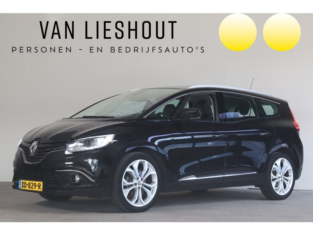 Renault Grand Scénic 1.2 TCe Zen 7 Persoon's Nav I Climate, Auto's, Renault, Stof, Gebruikt, 4 cilinders, 1850 kg