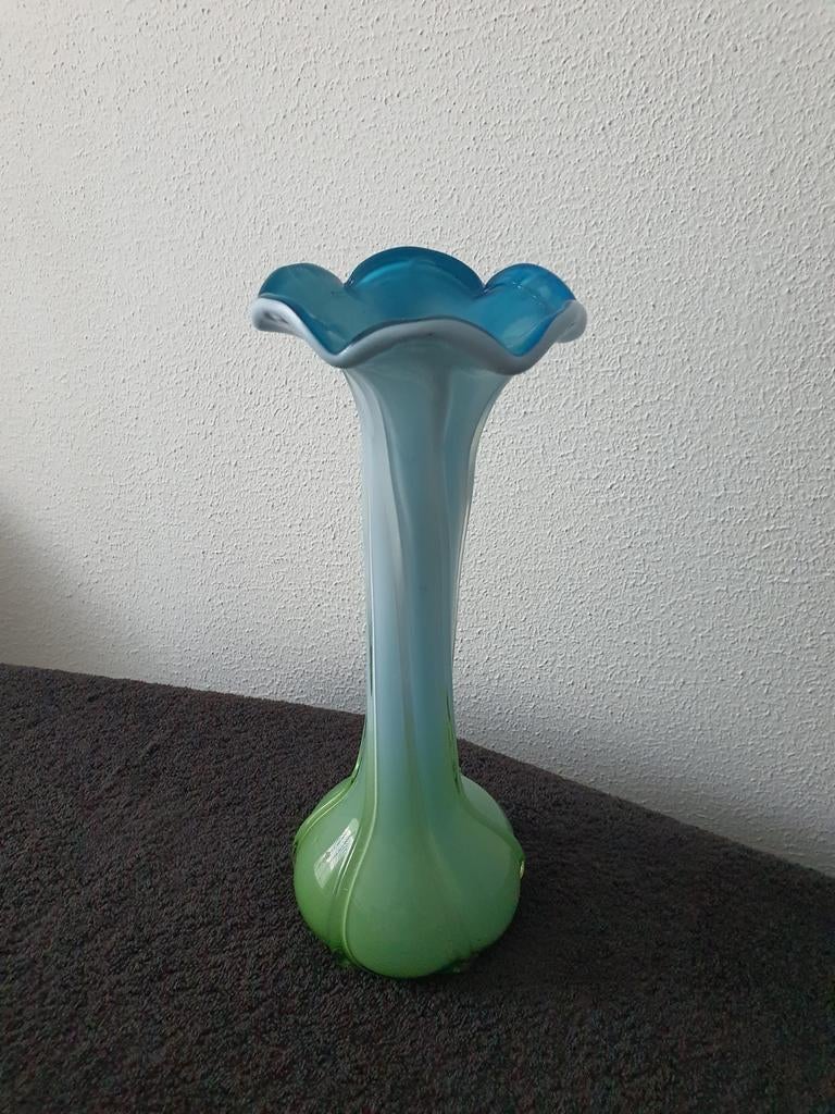 Vintage Kelkvaas Organische vormgeving
30 x 10,5 cm, Ophalen of Verzenden