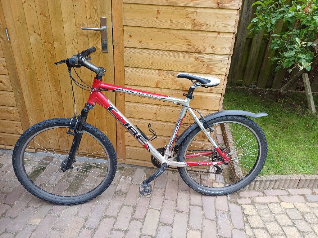 Cube Attention Mountainbike 26 inch, Gebruikt, Hardtail, Velgrem, 49 tot 53 cm
