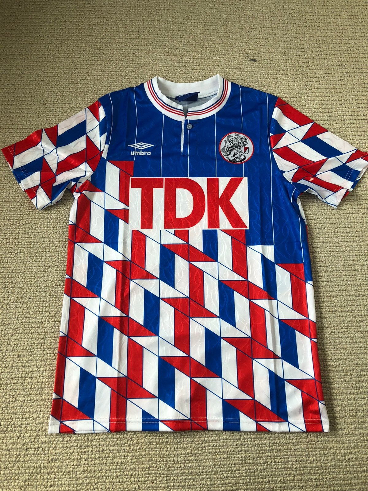 Ajax retro voetbalshirt maat S, Ophalen of Verzenden, Zo goed als nieuw, Shirt