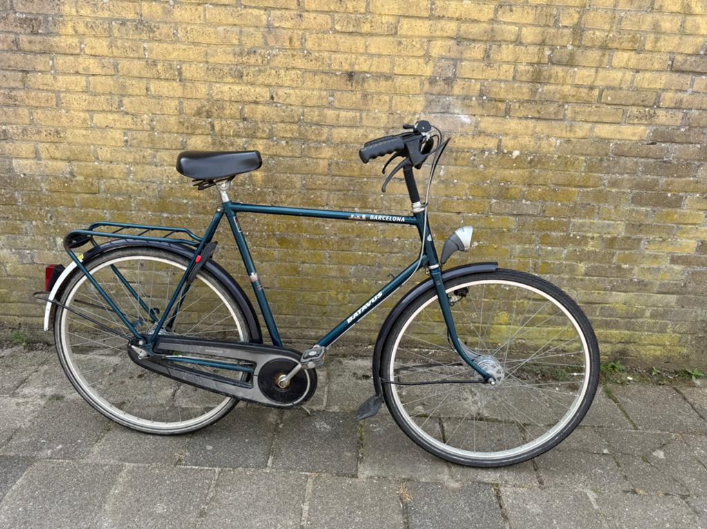 Batavus herenfiets 28” 61 cm 3 versnellingen, Ophalen, Zo goed als nieuw, 26 inch of meer, Versnellingen