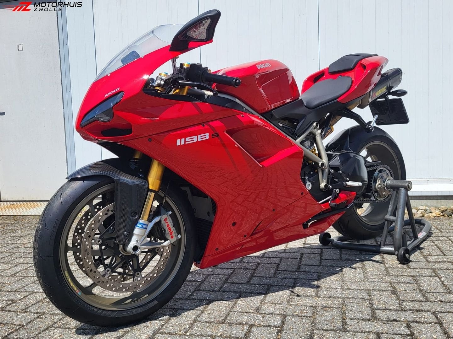 Ducati 1198 S (bj 2009 - 9.459 km !!) Akrapovic - als nieuw, DUCATI, 2 cilinders, 1198 cc, Motorrijbewijs A