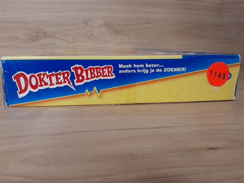 dokter bibber gele doos [s1145], Verzenden, Zo goed als nieuw
