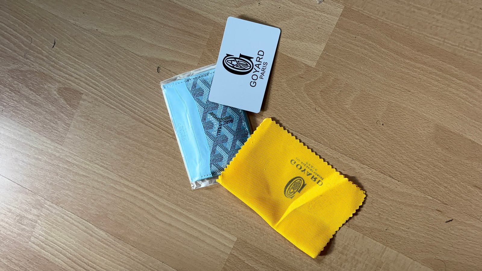 Goyard Saint Sulpice Kaarthouder - Blauw, Ophalen of Verzenden, Nieuw, Blauw, Overige merken