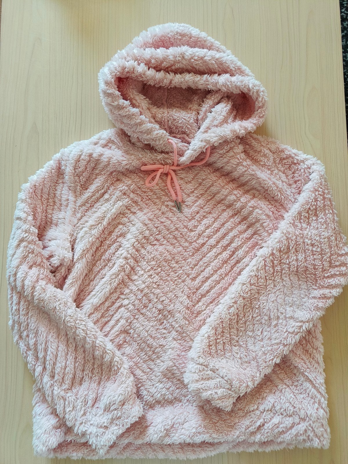 Roze pluizige hoodie van Schein, maat S, Kleding | Dames, Verzenden, Zo goed als nieuw, Schein, Roze