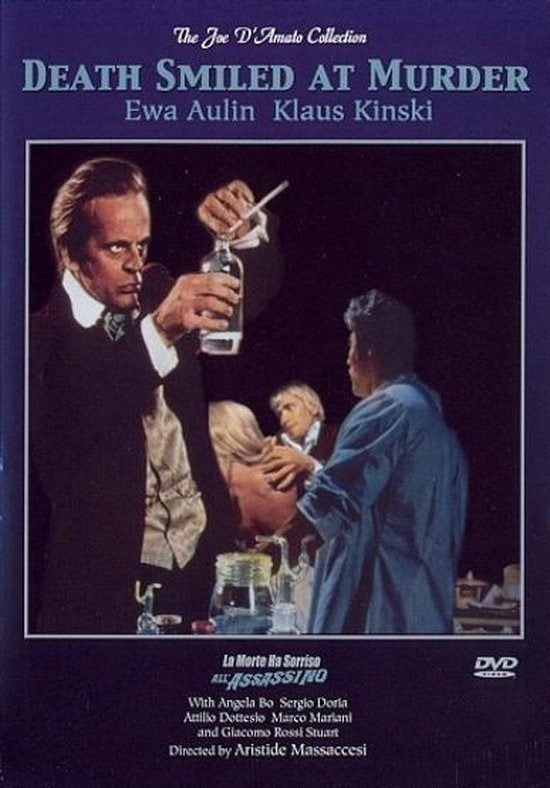 Cult horror 'Death Smiled at Murder' (zeel zeldzame dvd), Cd's en Dvd's, Dvd's | Horror, Engels, Vanaf 16 jaar, Nederlands, Overige genres