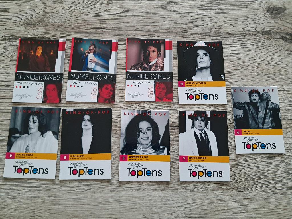 Michael Jackson panini verzamel kaartjes, Verzamelen, Ophalen of Verzenden, Zo goed als nieuw, Overige typen