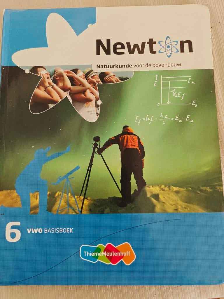 Newton Natuurkunde 6 VWO Basisboek - ThiemeMeulenhoff, VWO, Natuurkunde, Ophalen, Onbekend
