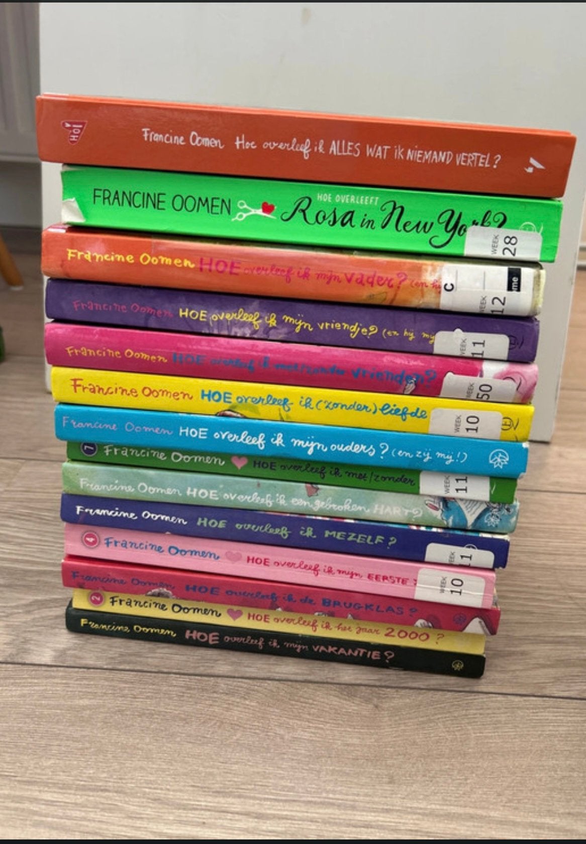 Hoe overleef ik alles wat ik niemand vertel?, Boeken, Kinderboeken | Jeugd | 13 jaar en ouder, Gelezen, Francine Oomen, Ophalen of Verzenden