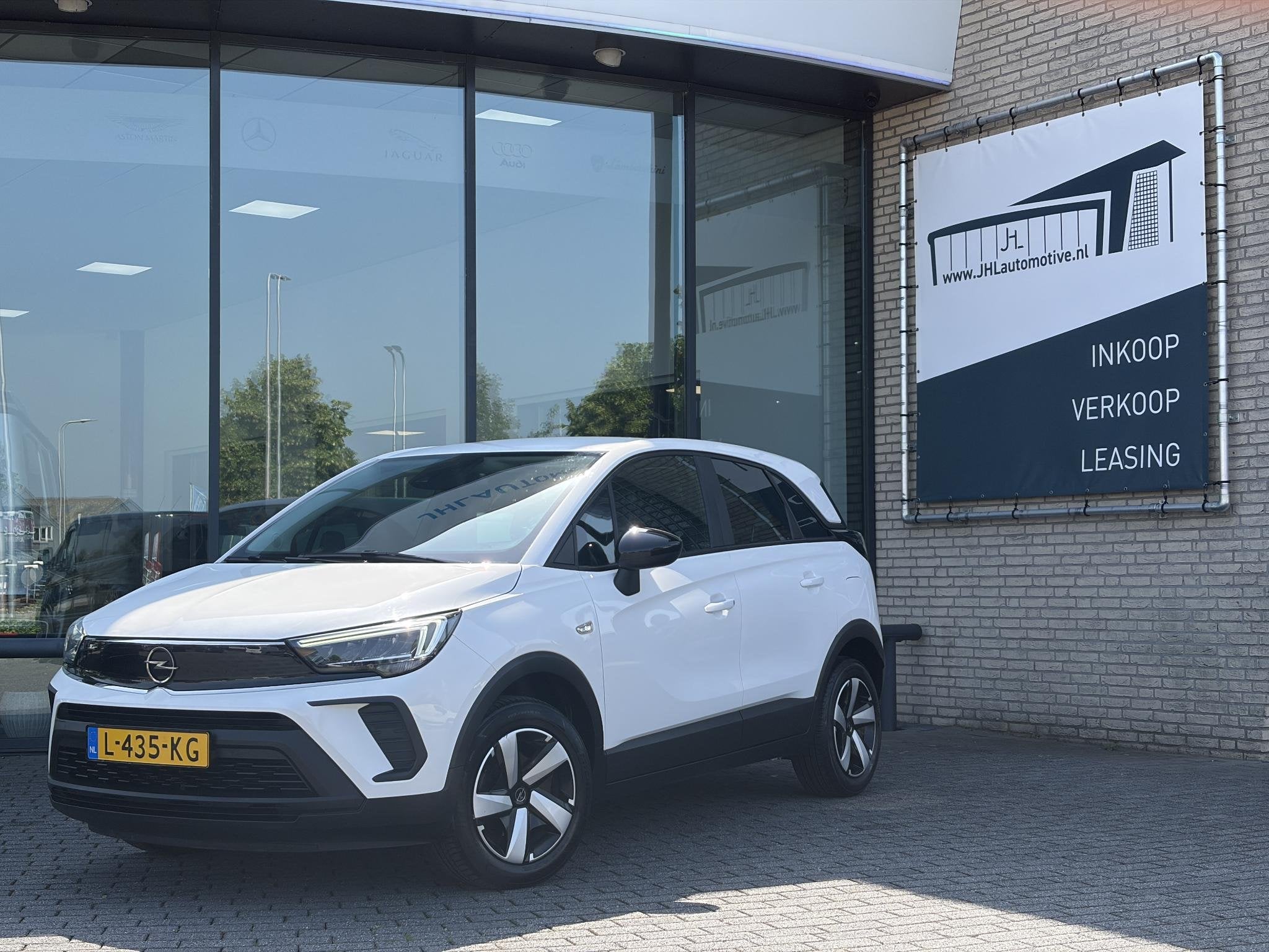 Opel Crossland 1.2 Turbo Edition*NIEUW MODEL*CRUISE*A/C*TEL*, Auto's, Gebruikt, 1199 cc, Wit, Origineel Nederlands