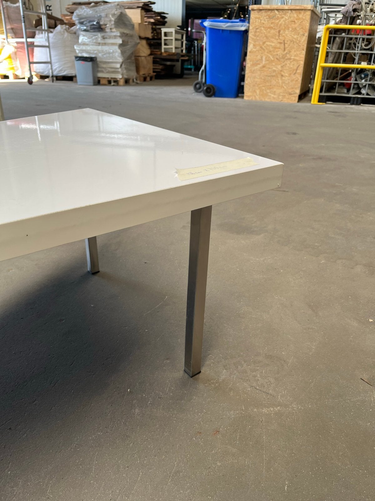Leuke bijzet tafel voor de koffie, Ophalen, Gebruikt, 100 tot 150 cm, 50 tot 100 cm