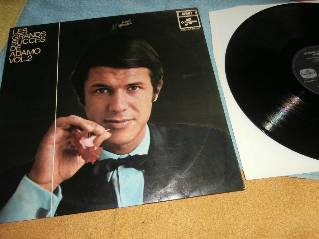 LP - Adamo - Les Grands Succès De Adamo., LP, Pop, Zo goed als nieuw, 12 inch