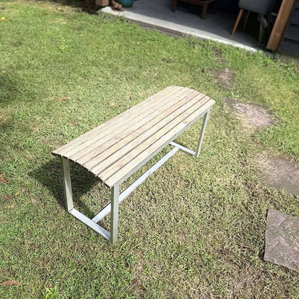 Tuinbank, Tuin en Terras, Ophalen, Gebruikt, Hout