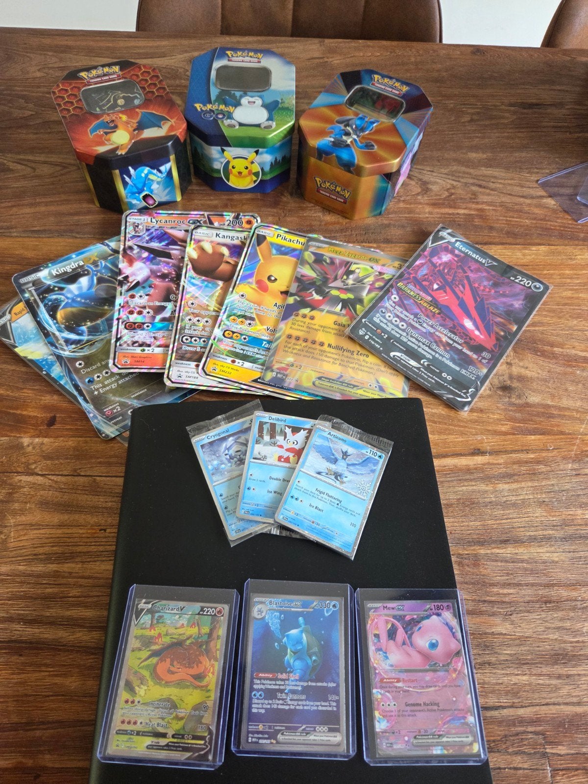 Grote pokemon verzameling - allemaal (reverse) holo, Ophalen of Verzenden, Zo goed als nieuw, Meerdere kaarten