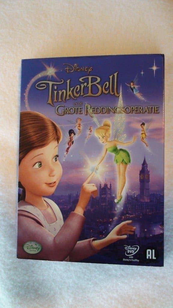 Walt Disney Tinker Bell en de grote reddingsoperatie dvd, Tekenfilm, Ophalen of Verzenden, Zo goed als nieuw, Alle leeftijden