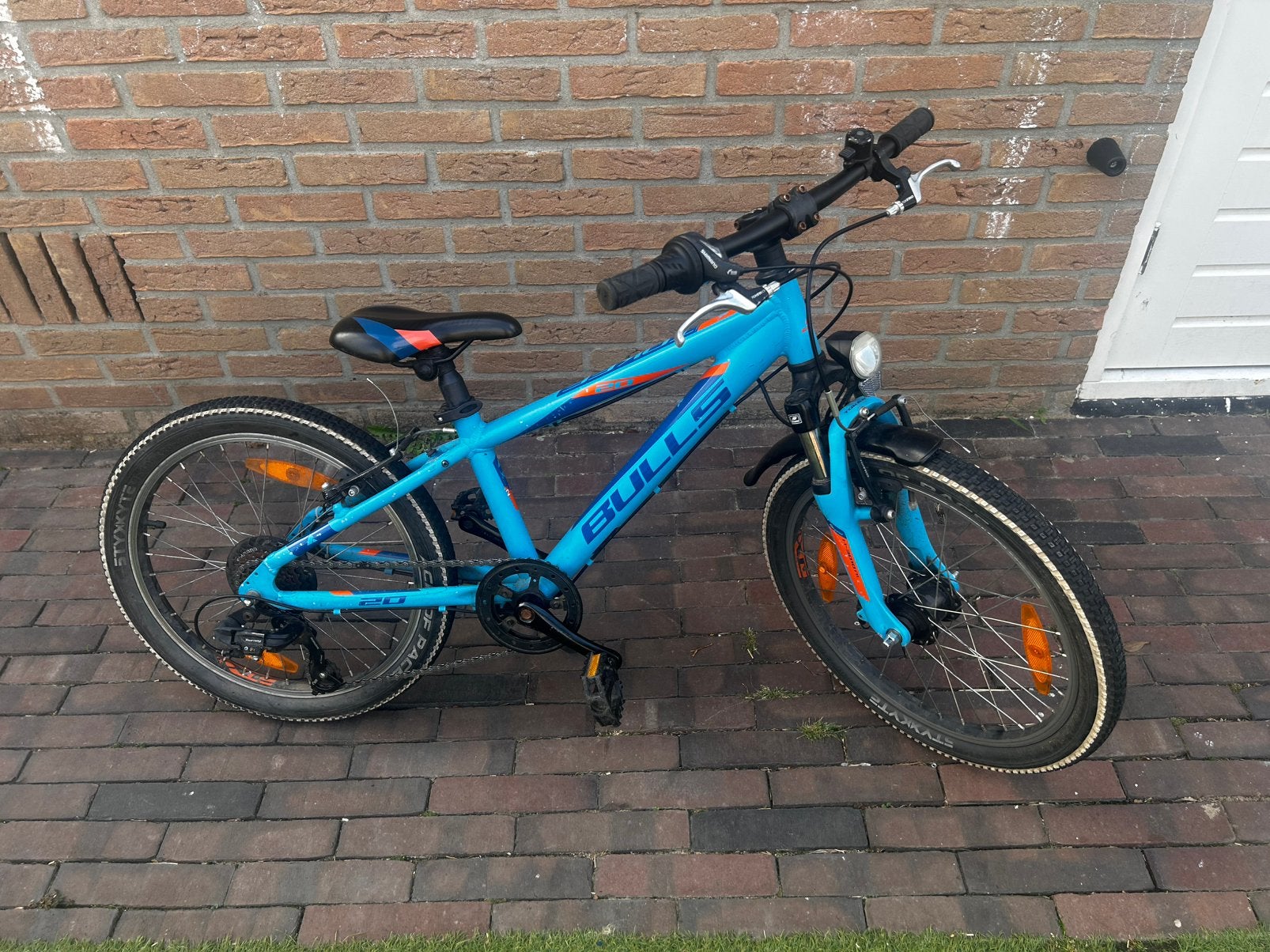 20 inch kinderfiets mountainbike bulls tokee, Fietsen en Brommers, Ophalen, Gebruikt, Velgrem, Versnellingen