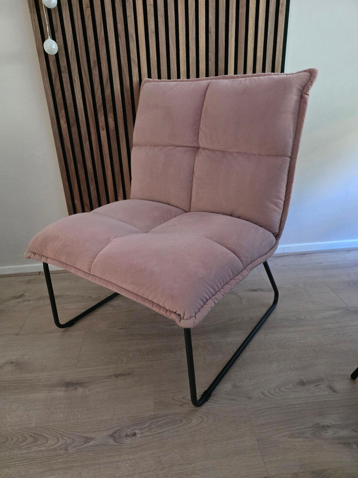 Roze fauteuil - Bronx 71, Huis en Inrichting, Stoelen, Ophalen, Gebruikt, Overige kleuren, Stof