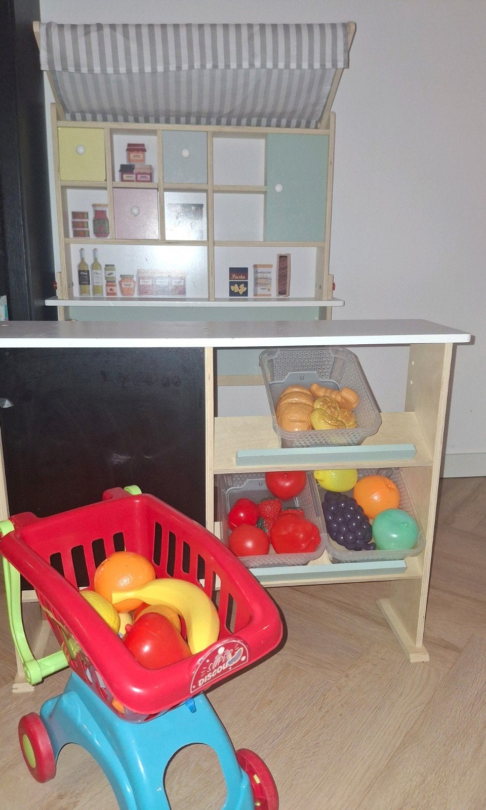 lupilu winkel kraam., Ophalen