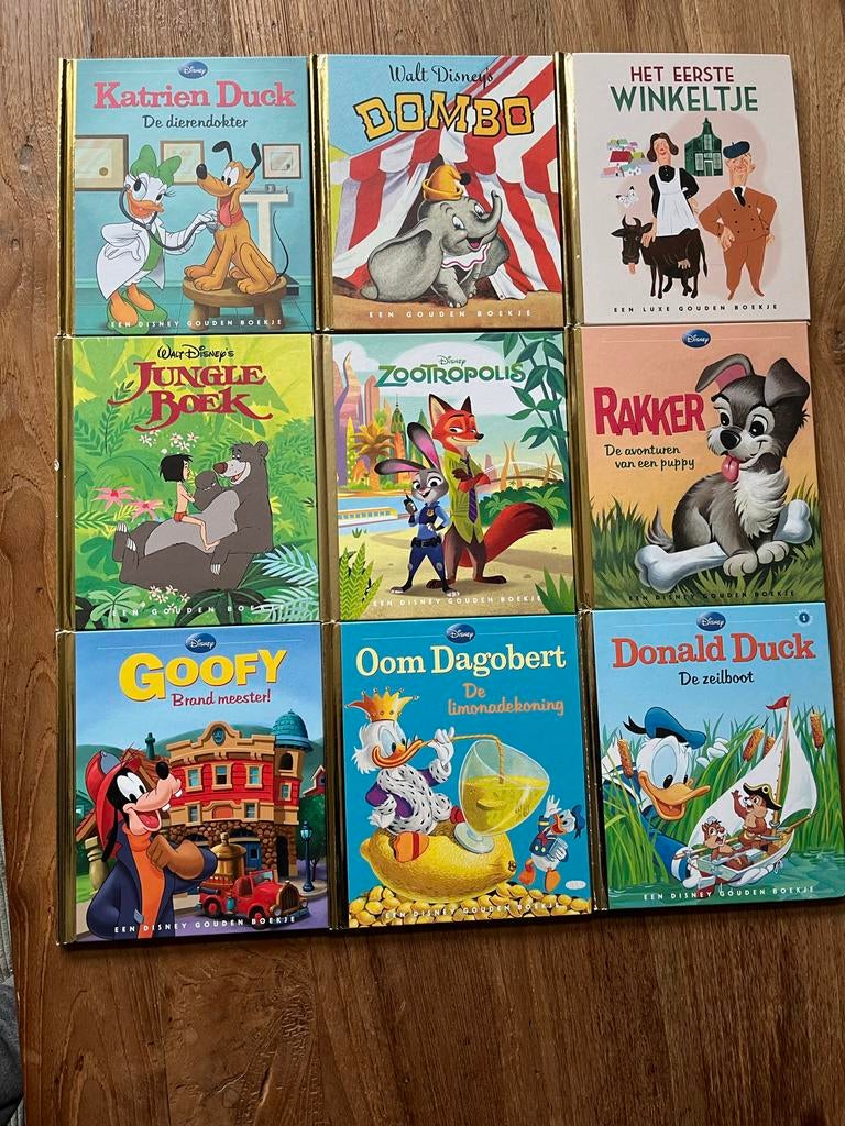 Goude Disney kinderboekjes, Ophalen of Verzenden, Gelezen, Sprookjes