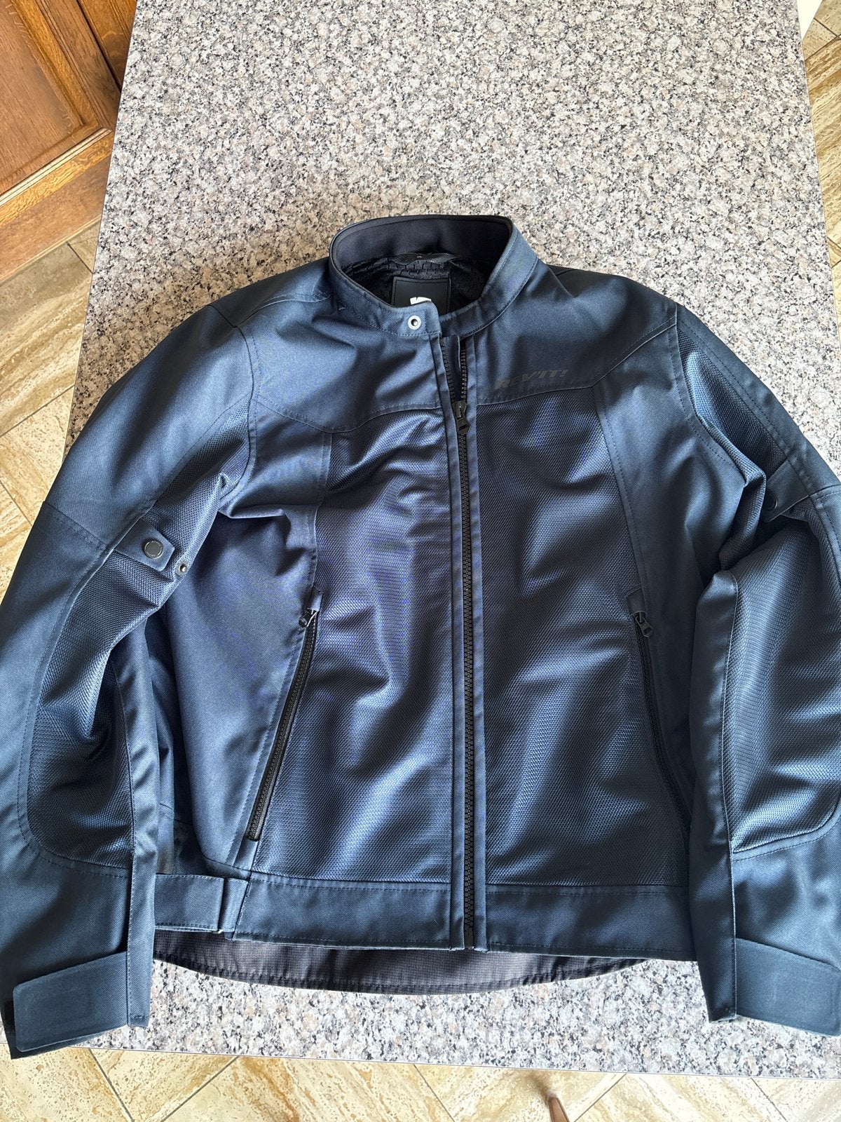 REV'IT! Motorjas - Maat XL - Zo goed als nieuw, Kleding | Heren, Ophalen of Verzenden, Zo goed als nieuw, Maat 56/58 (XL), Zwart