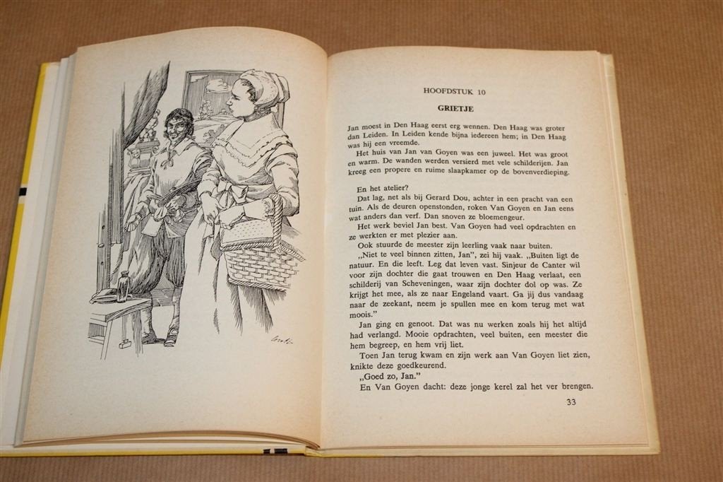 Jan Steen — Echo der Eeuwen — Jeugdboek 1965 — Hardcover, Ophalen of Verzenden, Gelezen