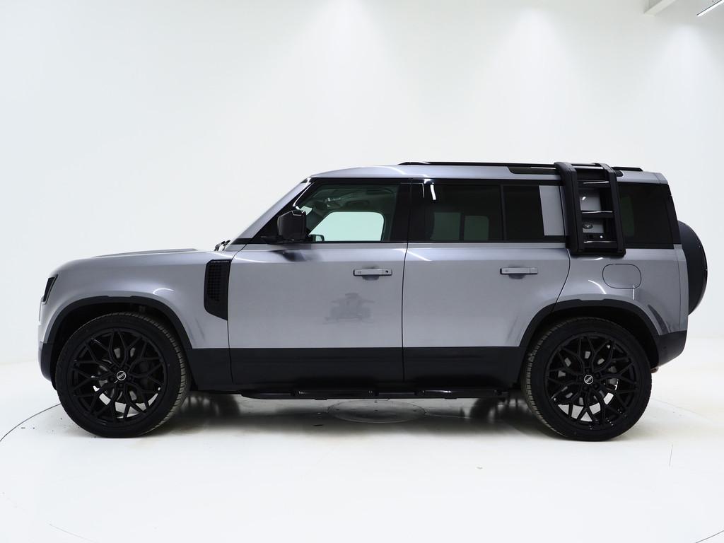 Land Rover Defender 110 2.0 P400e Urban Look | Panoramadak |, Automaat, 404 pk, Gebruikt, Zwart