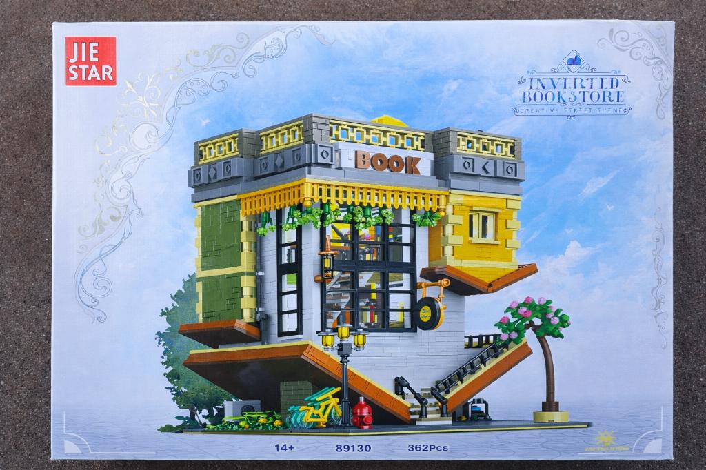 📚 Inverted Bookstore – MET VERLICHTING – Uniek Model –Nieuw, Ophalen of Verzenden, Nieuw